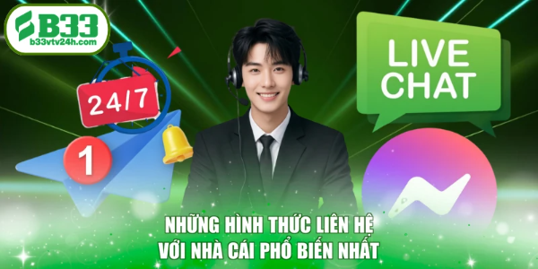 Những hình thức liên hệ với nhà cái phổ biến nhất